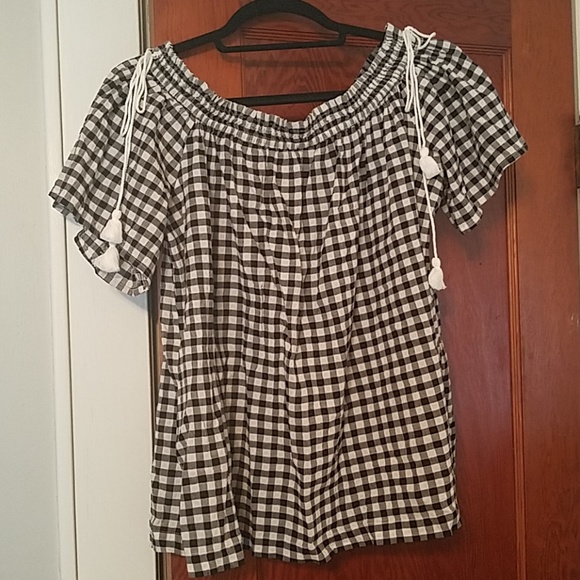 Loft off the shoulder top - Picture 2 of 2